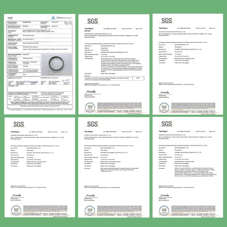 Solid Tire Test Report Solid Tire Test Report