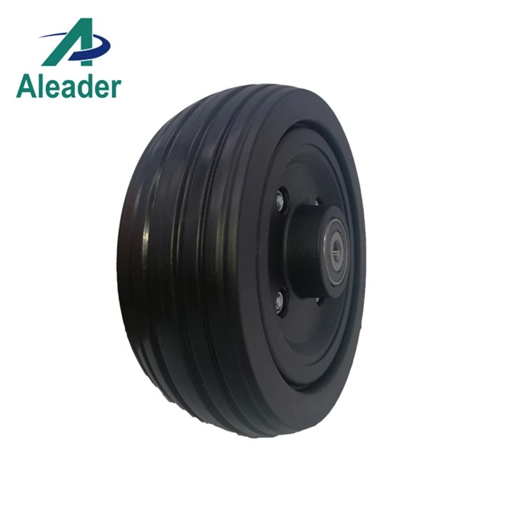 Polyurethane Tires And Wheels For Front Wheels 6x2