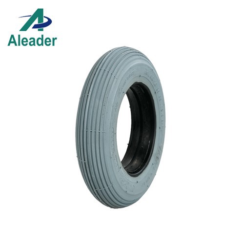 Rib Solid PU Wheelchair Caster Tires 7 Pulzier